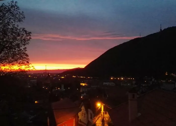 Paul Panoramic View Over Medieval Historical Centre * Brasov