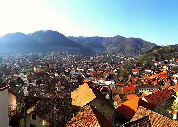 Paul Panoramic View Over Medieval Historical Centre Guest house Brasov